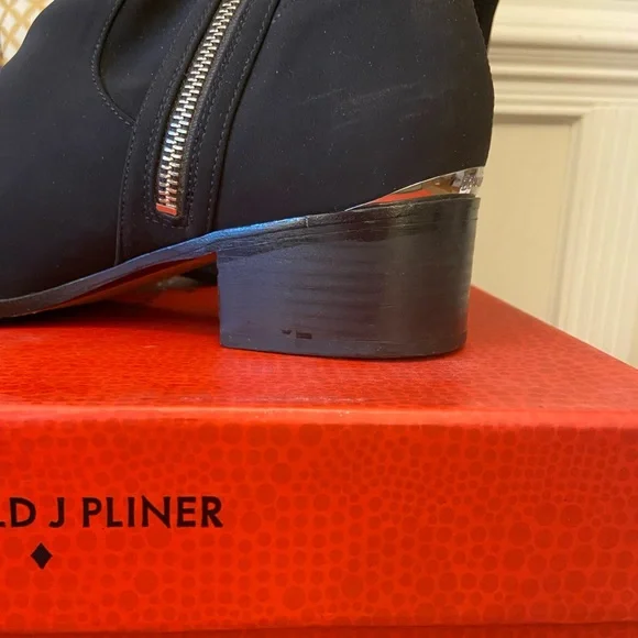 Donald J. Pliner Black Over the Knee Boots - Picture 2 of 8